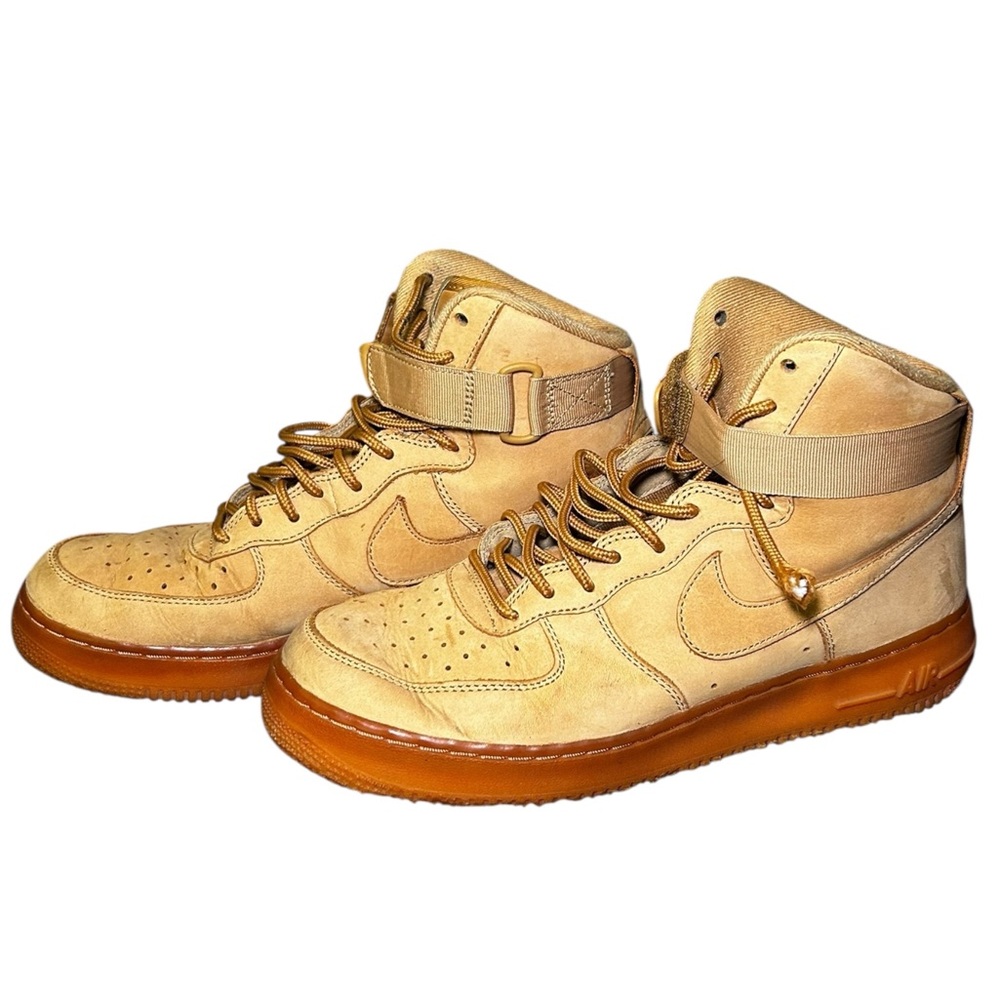 Nike Air Force 1 '07 LV8 WB High Flax Beige Color Size 9.5